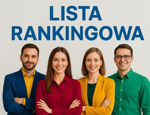 Lista rankingowa do projektu „STER nowych możliwości!” – I edycja