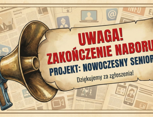 Lista rankingowa dla I edycji projektu „Nowoczesny Senior” w Zabierzowie